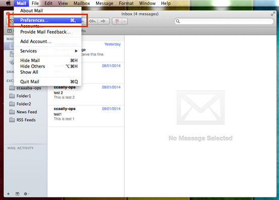 add email account to mac