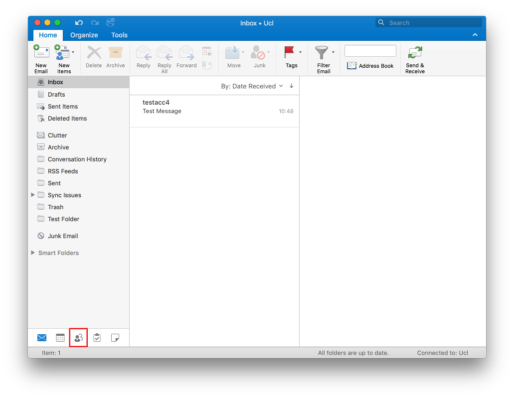 how to access mac mail contacts