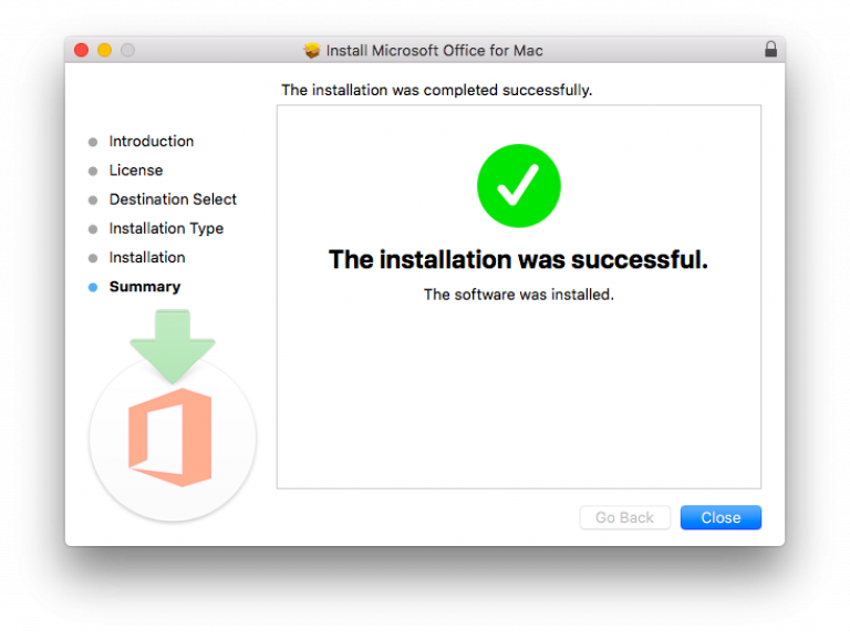 installing ms office on mac