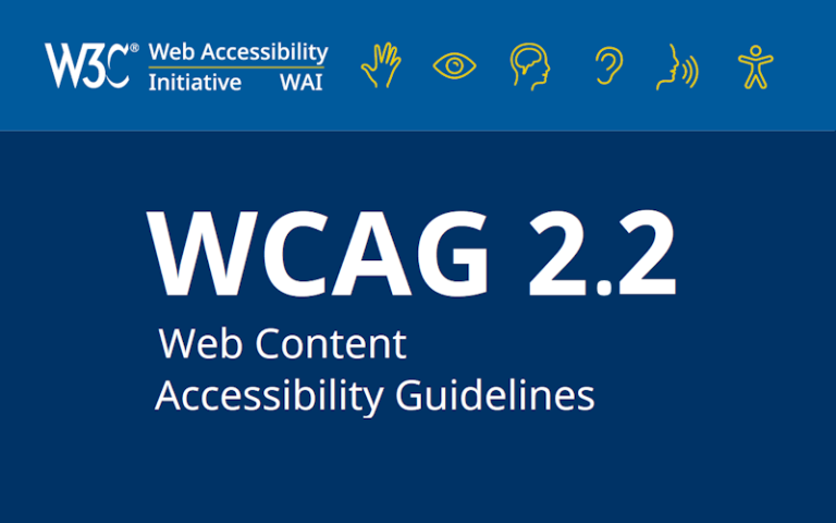 W3C WCAG 2.2 visual