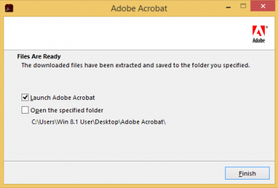 Launch Adobe Acrobat…