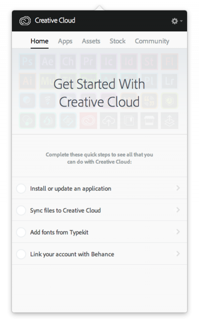 Creative Cloud Desktop app - Get started mac…