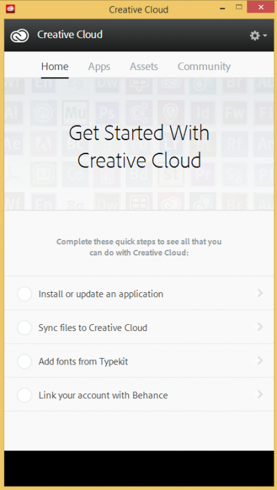 Creative Cloud Desktop app - Get started…