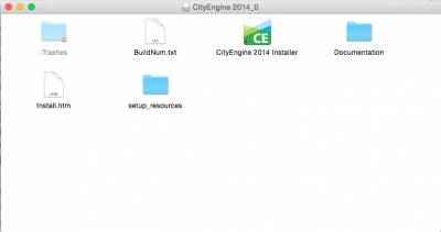 Open CityEngine Installer File…
