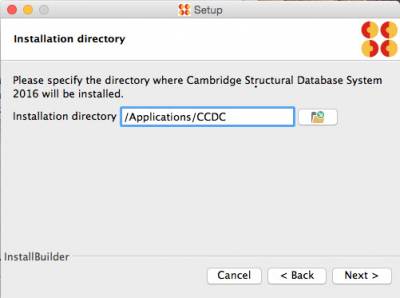 Select Installation Directory…