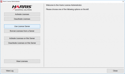 Welcome to Harris License Administrator…