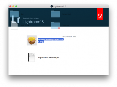 Photoshop Lightroom installer icon…