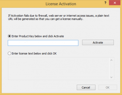 Enter received Product Key…