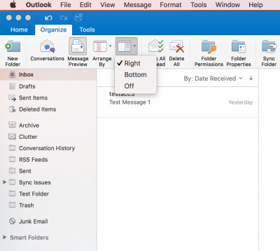 outlook for mac 2016 email font too small