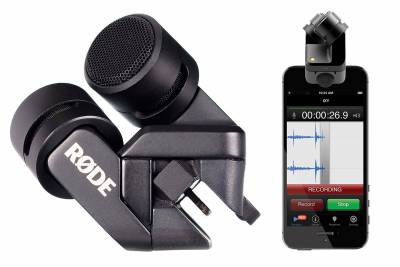 Image of RODE I-XY stereo microphone for iPhone