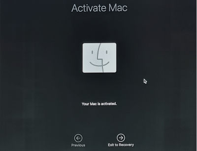 Activate Mac