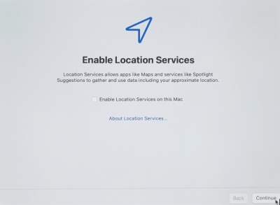 MacOS Location Services