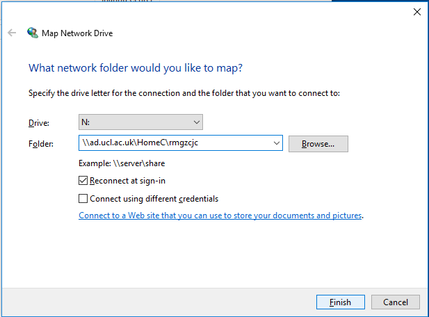 N Drive What network folder