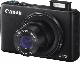 Image of Canon S 120 camera - point and shoot