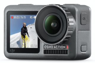 Image of DJI OSMO Action camera from front