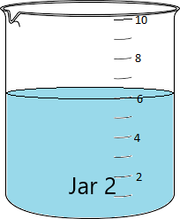 Jar 2 with water