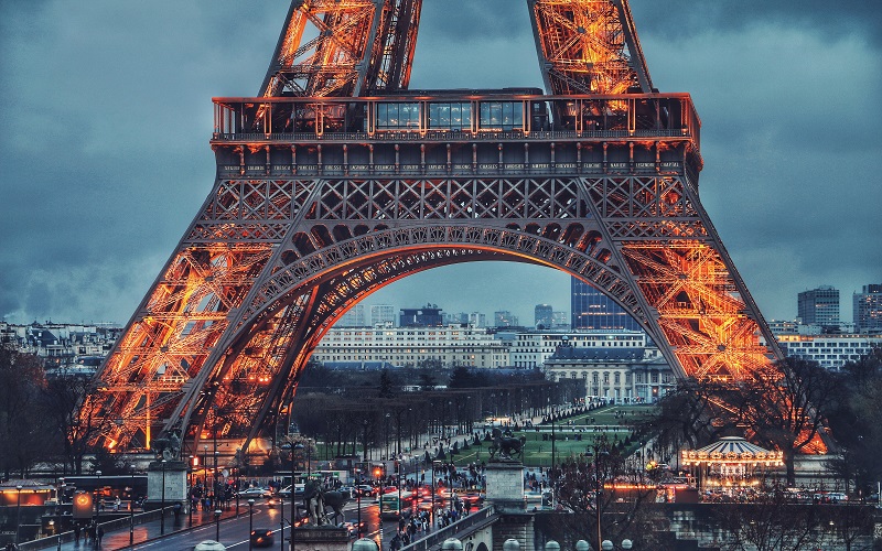 French - the Eiffel Tower