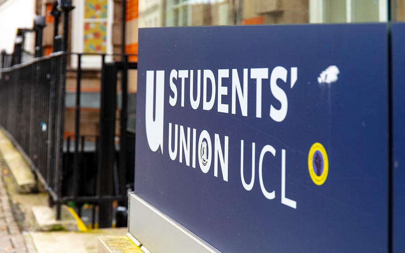 Students Union UCL signage 