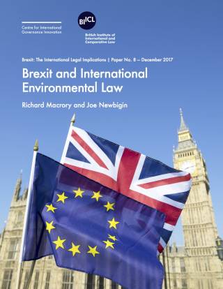 Brexit and International Environmental Law