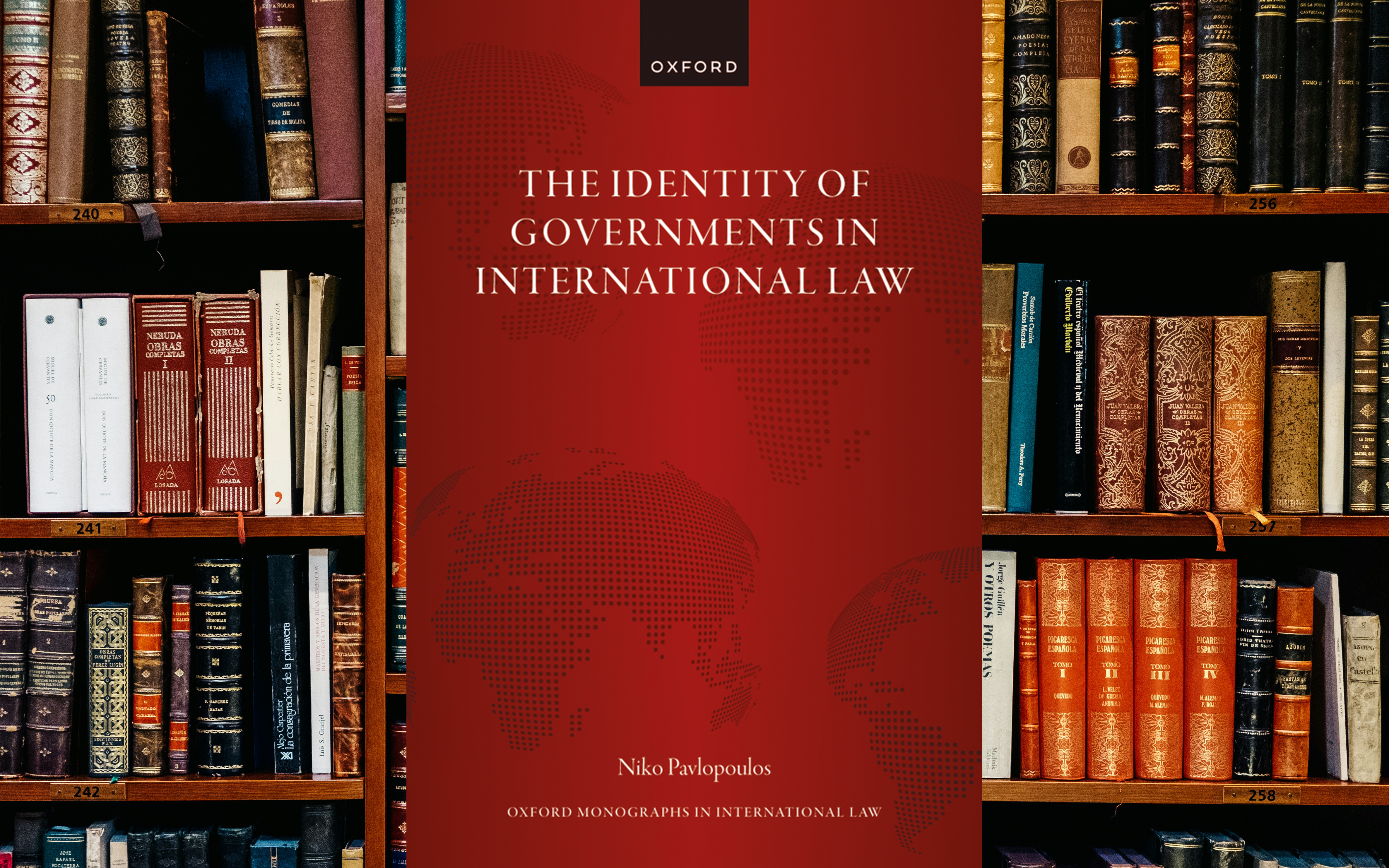 Image of book cover of The Identity of Governments in International Law