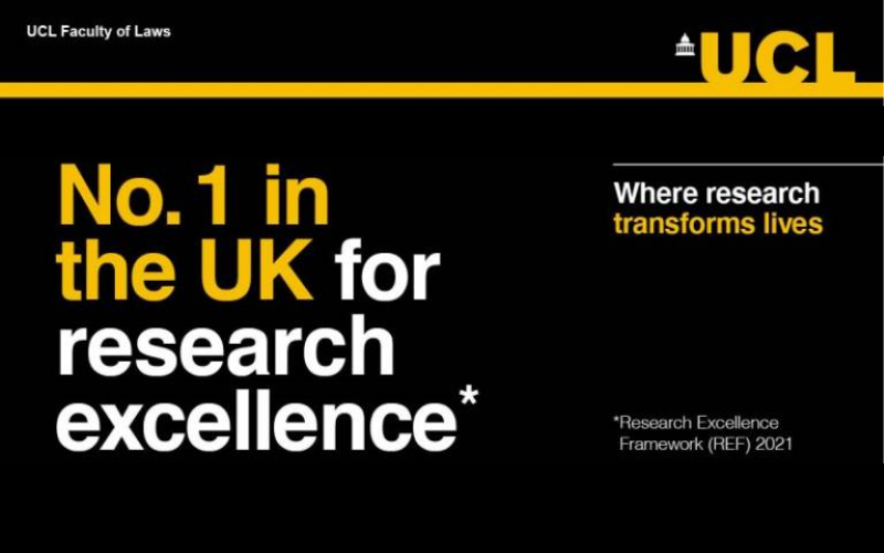 No. 1 in the UK for Research Excellence according to the Research Excellence Framework 2021