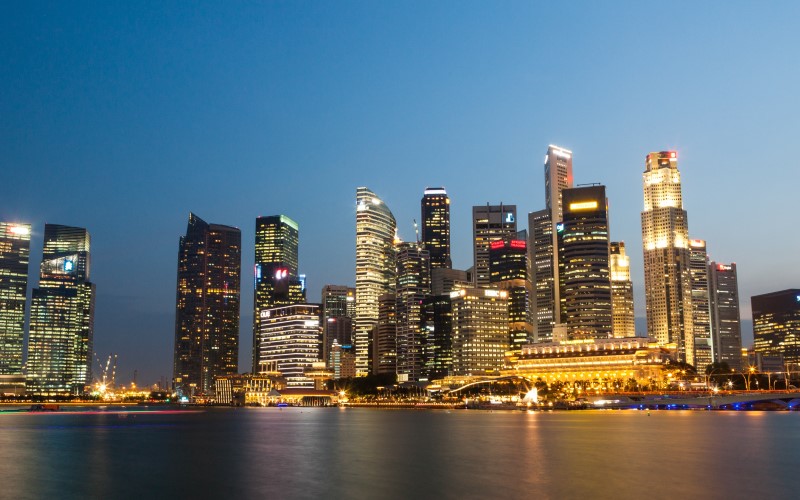 Skyline of Singapore