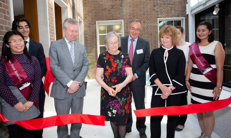 Baroness Hale at the Bentham House opening