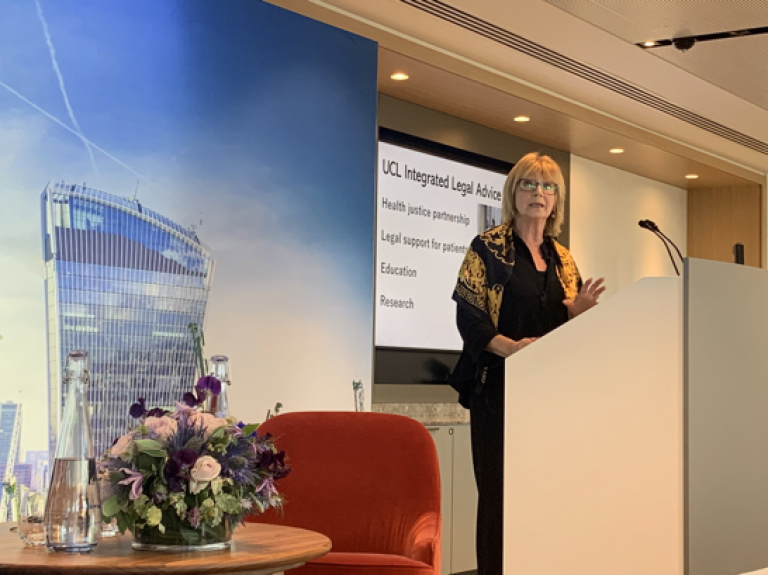 Professor Dame Hazel Genn delivers speech at Access to Justice and Technology Summit