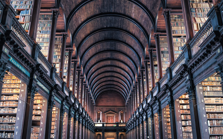 Image of Dublin university library
