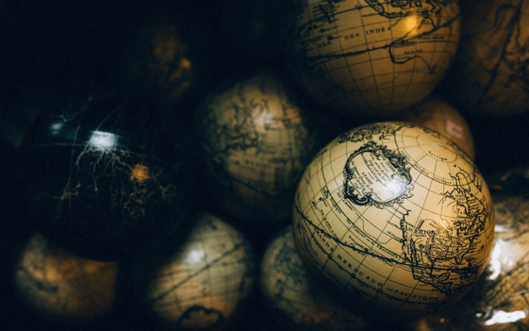 Image of several globes