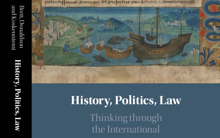 History, Politics, Law: Thinking through the International (CUP 2021)