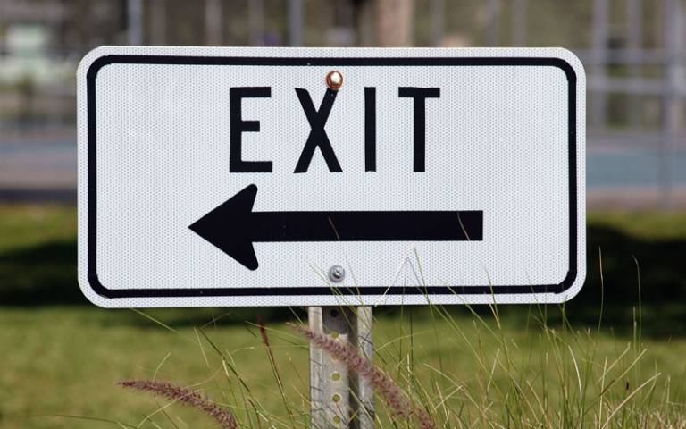 Exit sign image