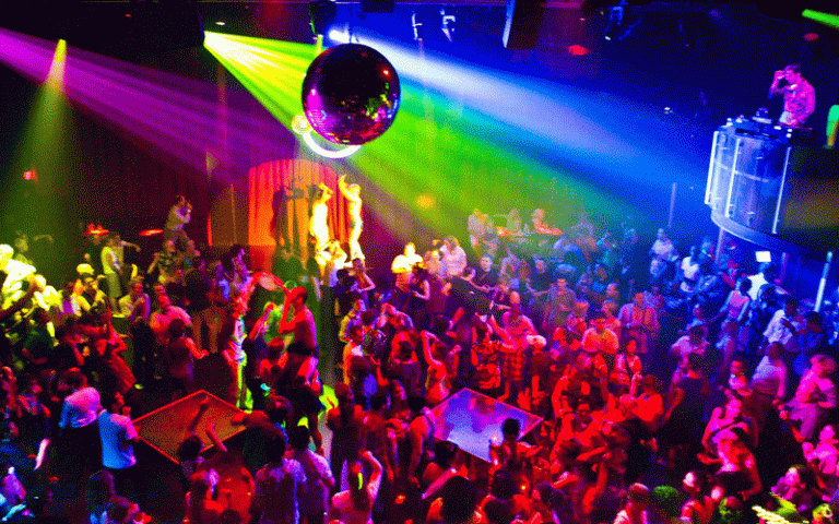 Image of the inside of a nightclub