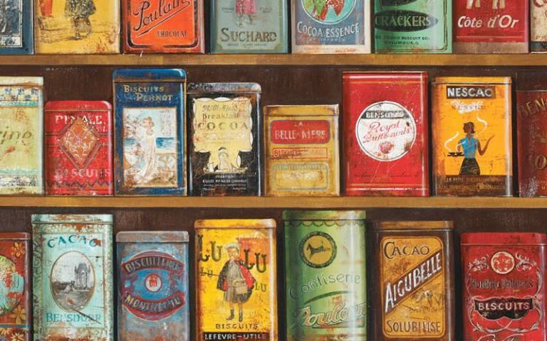 Vintage tins - the shape of things to come