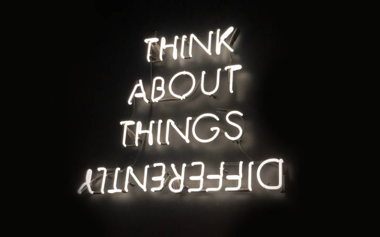 written in lights - Think about things differently