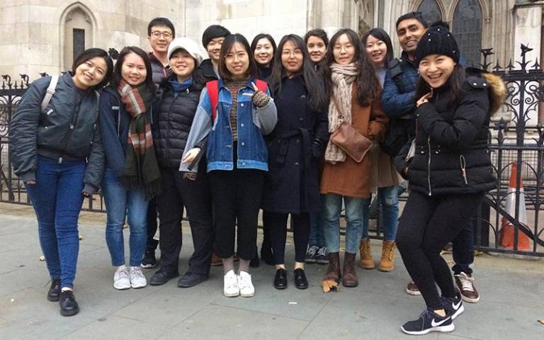 UCL Laws LLM students take part in ‘A Power Walk’ | UCL Faculty of Laws ...