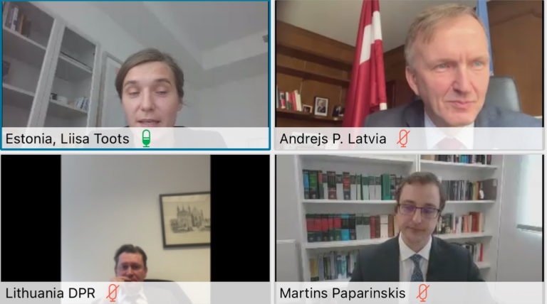 Dr Paparinskis participates in online dialogue on his vision for the ILC