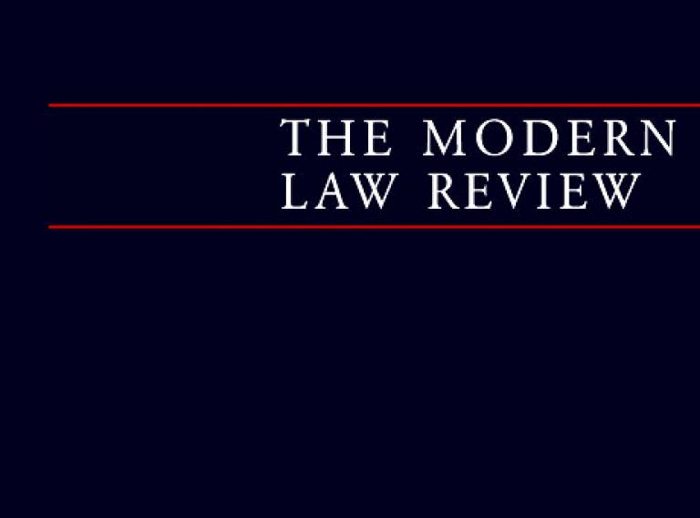 Modern Law Review 