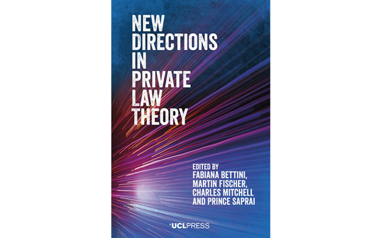New Directions in Private Law Theory book cover
