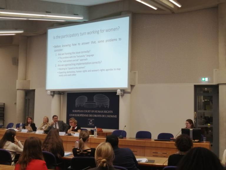 Dr Silvia Suteu speaks at Strasbourg conference