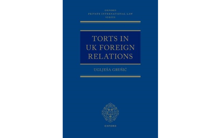Book cover of Torts in UK Foreign Relations