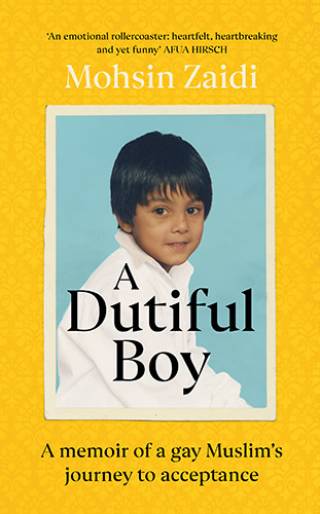 A Dutiful Boy by Mohin Zaidi book cover