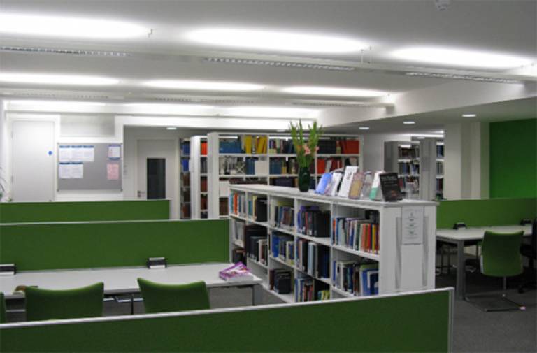 Images of interior of new UCL LaSS Library