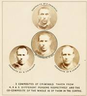 Composite photographs of criminals, c1880
