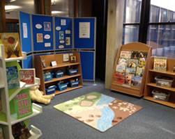 Children's book corner
