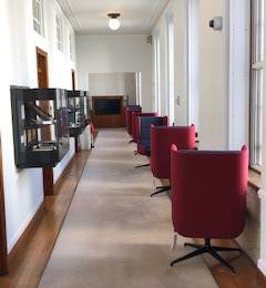 Relaxation chairs in Senate House Hub