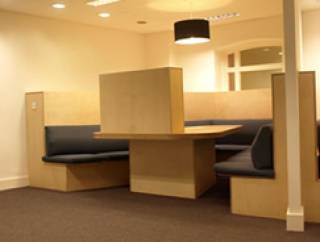 Bookable group study pods