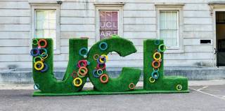 UCL letters on the main quad