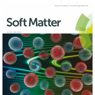 Cover page electric fields soft matter