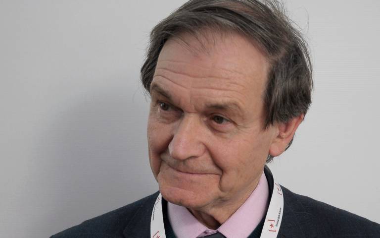Sir Roger Penrose at Festival Della Scienza, October 2011